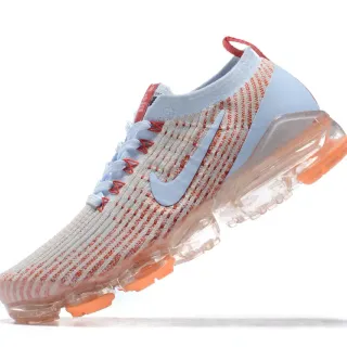 Nike Air VaporMax Plus أزرق فاتح برتقالي مخطط أنماط حياة سنيكرز