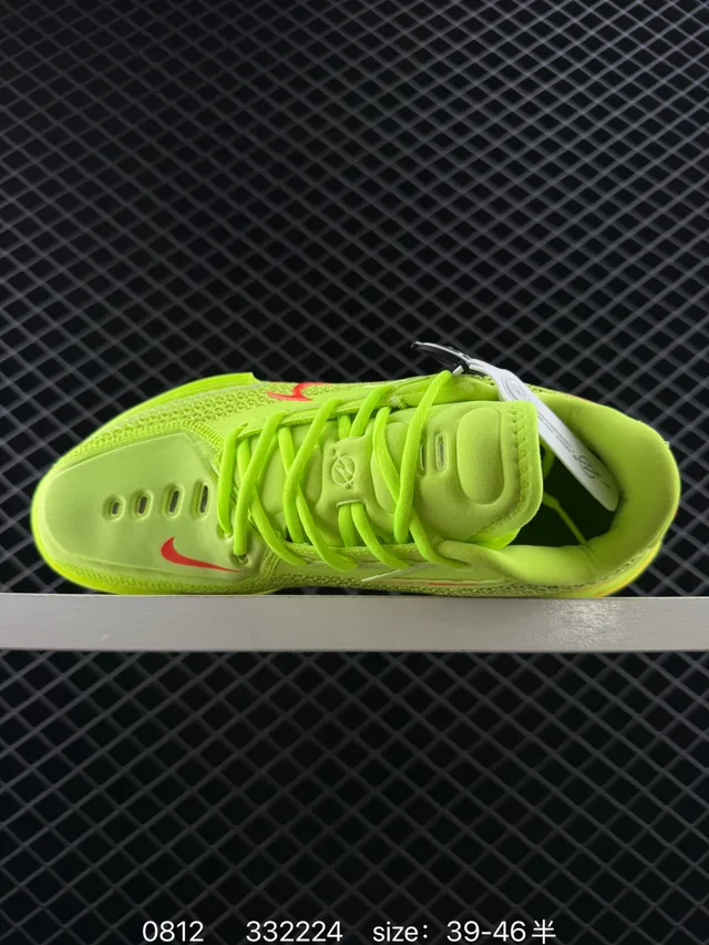 Nike Air Zoom G.T. Cut 1 Neon Green Red বাস্কেটবল জুতা 4