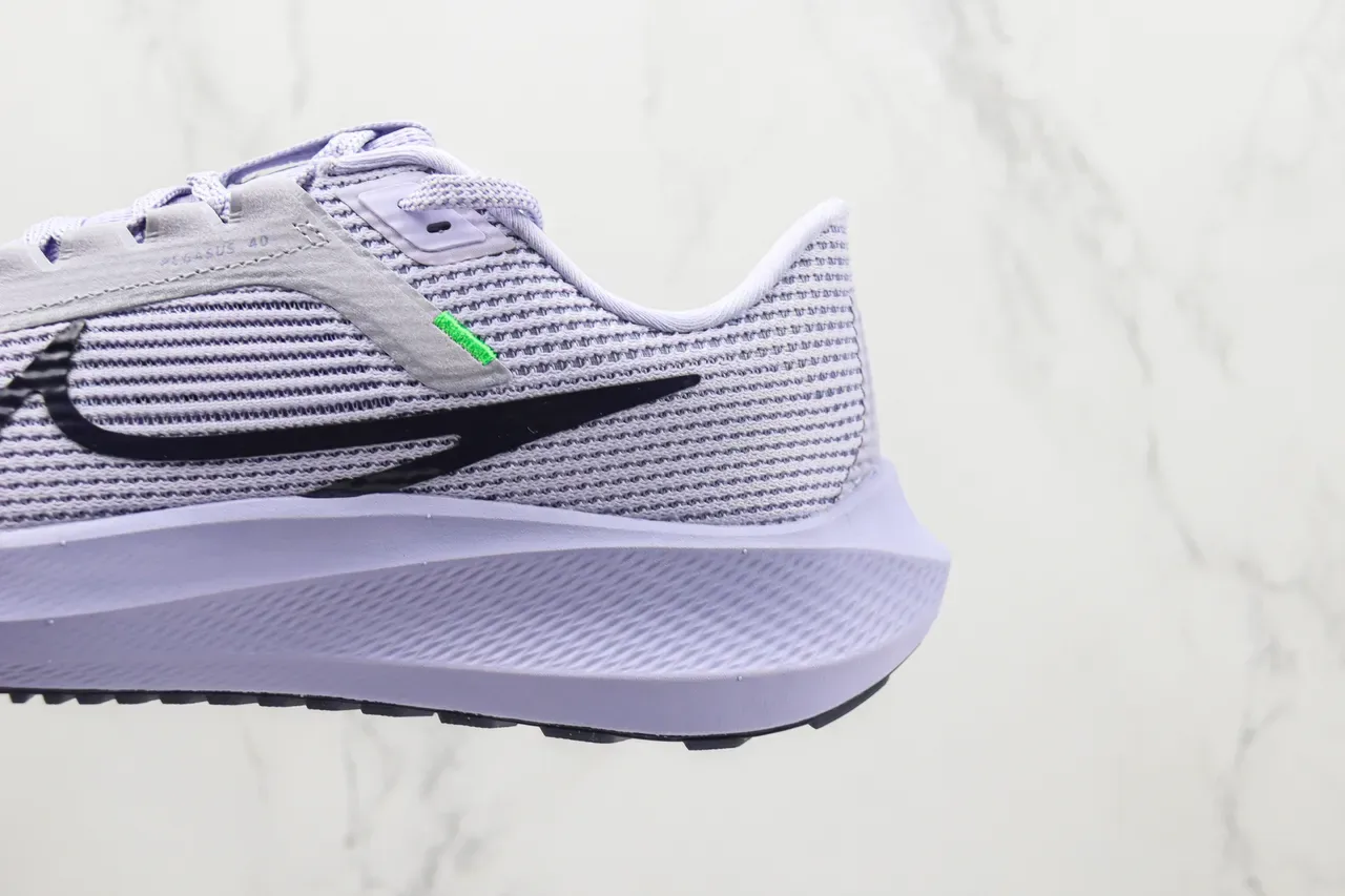 Nike Air Zoom Pegasus 40 हल्का बैंगनी रनिंग जूते 7