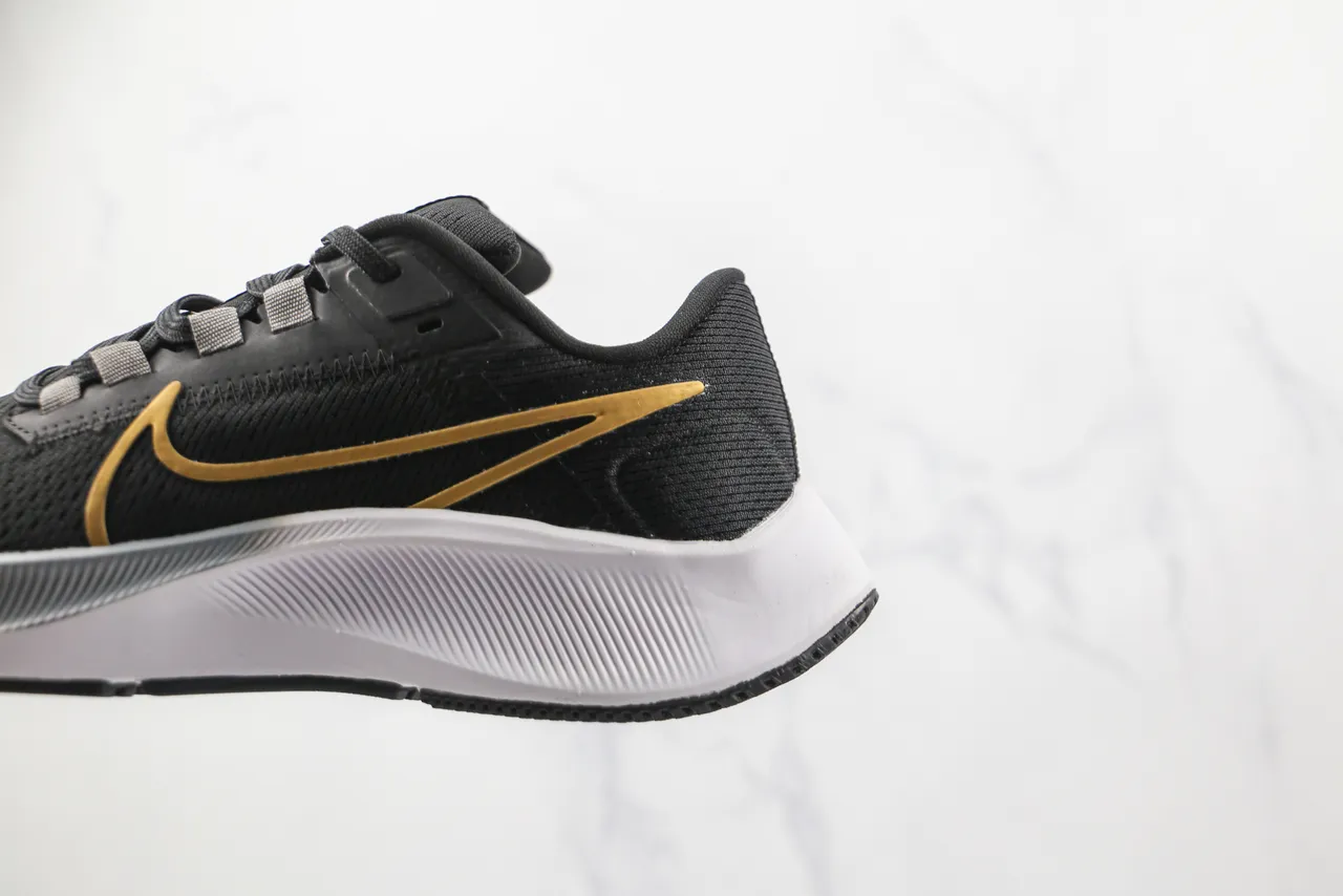 Nike Air Zoom Pegasus Black Gold Running Shoes 7