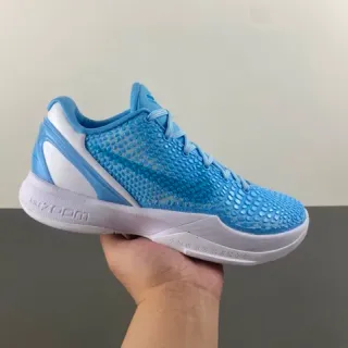 Nike Azul Blanco Honeycomb Malla Superior Esculpido Zoom Mediopiso Zapatos Baloncesto