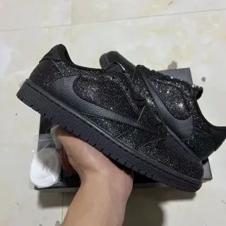 Nike Dunk Low أسود لامع أسلوب حياة حذاء رياضي