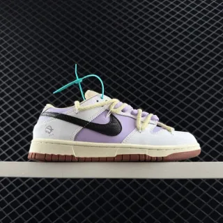 Nike Dunk Low بنفسجي و أبيض سنيكرز أسلوب الحياة