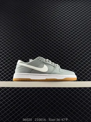 Nike Dunk Low Gris Clair Off-White Gum Chaussures de Skateboard 2