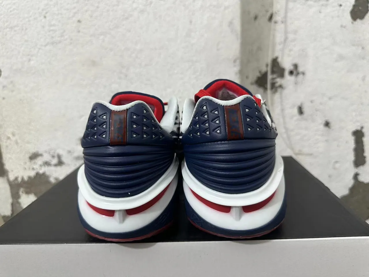 Nike Hyperdunk Navy Red High-Top Basketball Shoes 2