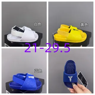 Nike 儿童 Mamba Slide 白色拖鞋