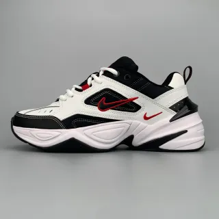 Nike M2K Tekno সাদা কালো লাল চাঙ্কি স্নিকার