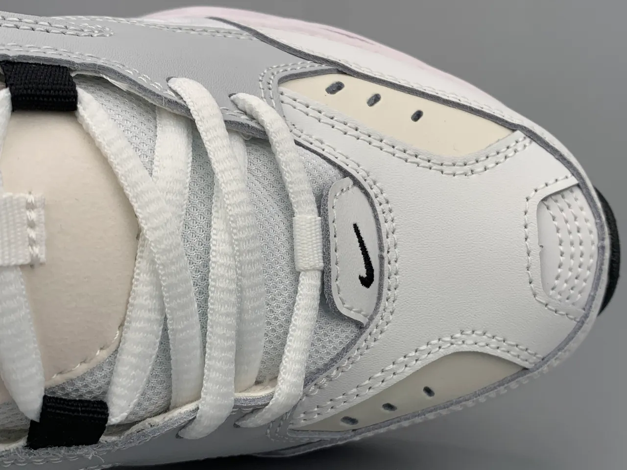 Nike M2K Tekno White Gray Orange Neon Chunky Sneakers 4