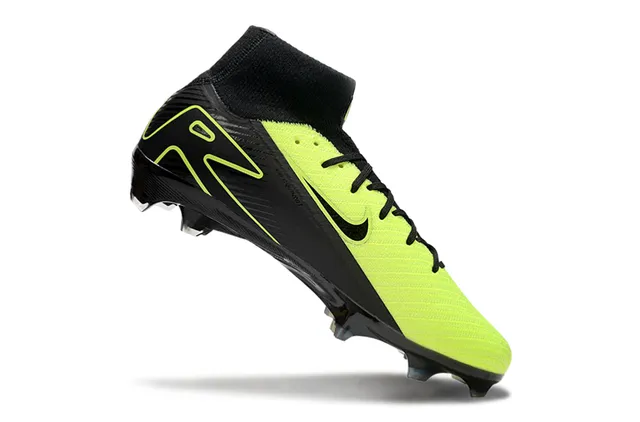 Nike Mercurial Superfly Black Neon Lime Firm-Ground chaussures de football 2