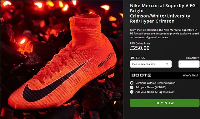 Nike Mercurial Superfly 天然草地足球鞋 12