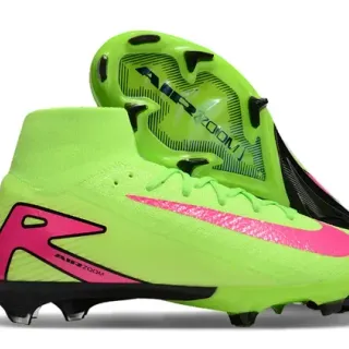 Nike Mercurial Superfly Neon Lime Pink Firm-Ground Chuteiras de futebol