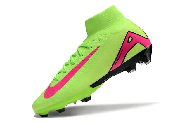 Nike Mercurial Superfly Neon Lime Pink Firm-Ground फुटबॉल जूते 3