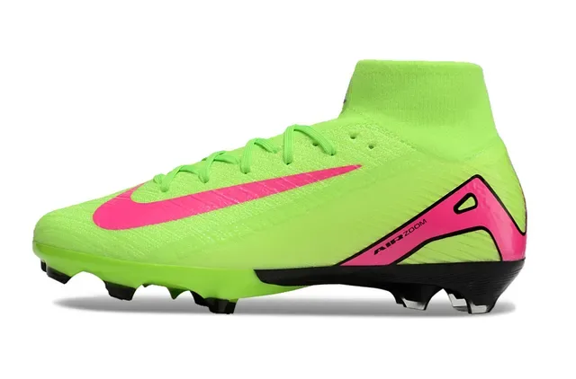Nike Mercurial Superfly Neon Lime Pink Firm-Ground फुटबॉल जूते 7