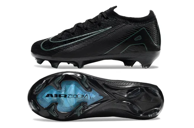 Nike Mercurial Vapor Bege Preto Low-Cut Synthetic Upper Turf Sapatos de Futebol 4