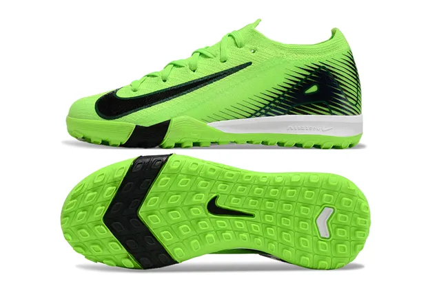 Nike Mercurial Vapor Bege Preto Low-Cut Synthetic Upper Turf Sapatos de Futebol 13