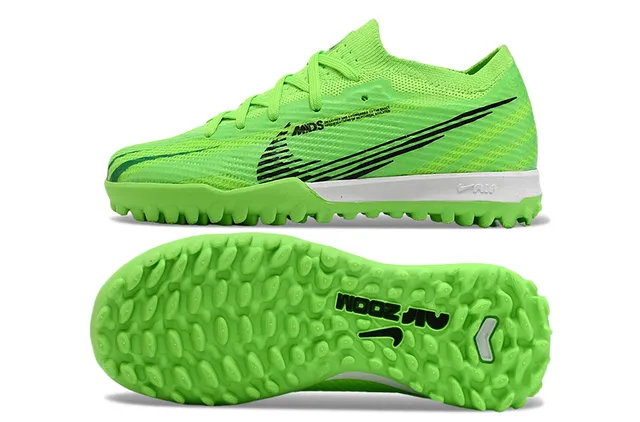 Nike Mercurial Vapor Bege Preto Low-Cut Synthetic Upper Turf Sapatos de Futebol 23
