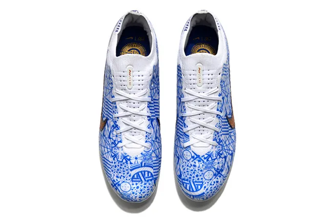Nike Mercurial Vapor Blue Line-Art Graphic Firm-Ground Soccer Shoes 2