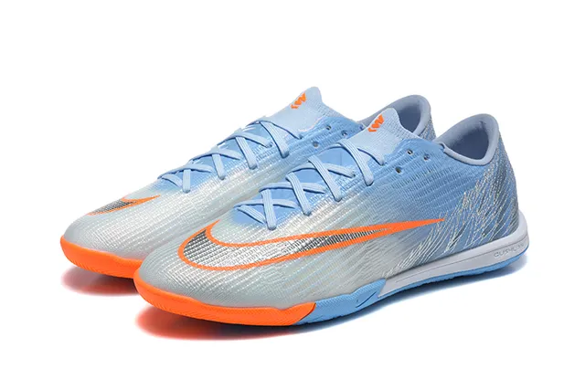 Nike Mercurial Vapor নীল কমলা লো-কাট সিন্থেটিক আপার গ্রেডিয়েন্ট টেক্সচার ইন্ডোর সকার শু 8