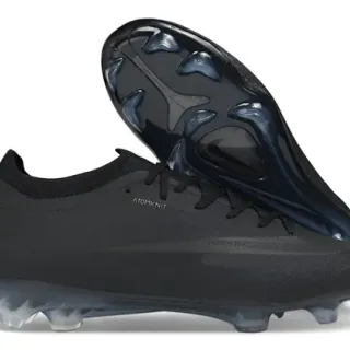 Nike Phantom GT Atomknit Noir Translucide Terrain ferme Chaussures de football