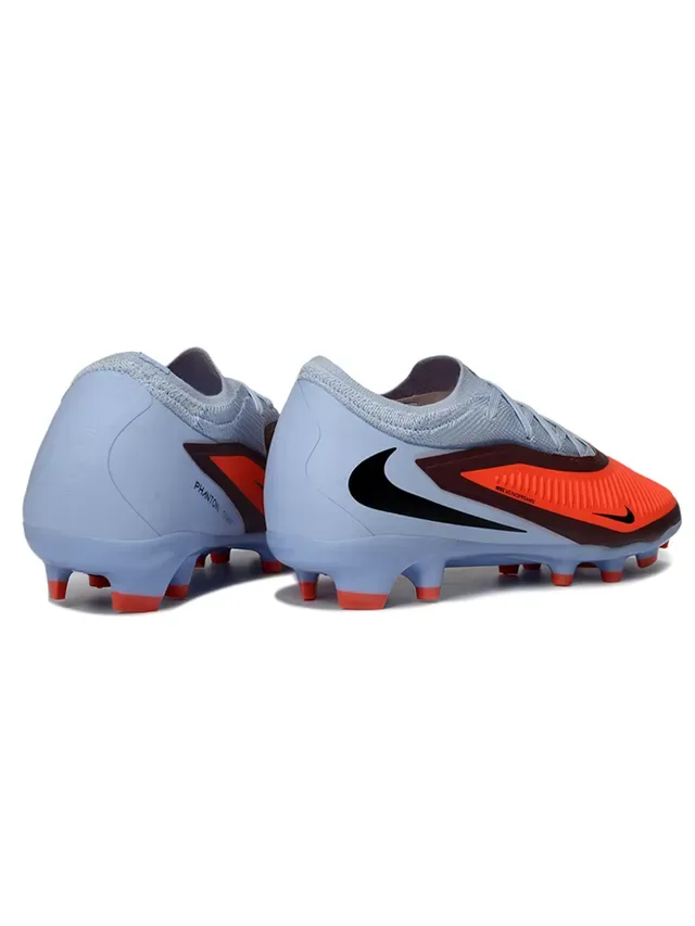 Nike Phantom GT 蓝橙 低帮针织鞋面 钉地足球鞋 6