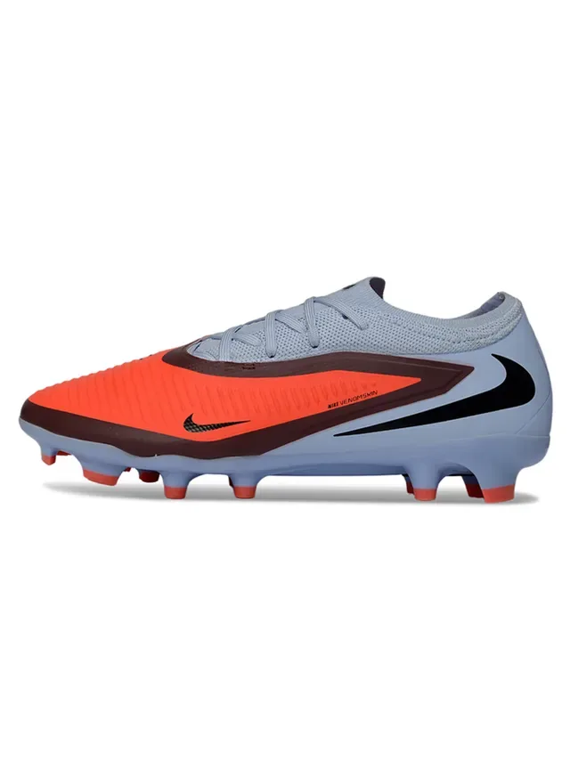 Nike Phantom GT 蓝橙 低帮针织鞋面 钉地足球鞋 7