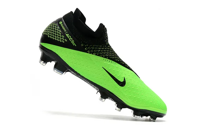 Nike Phantom VSN Gray and Red Firm-Ground Soccer Shoes 20