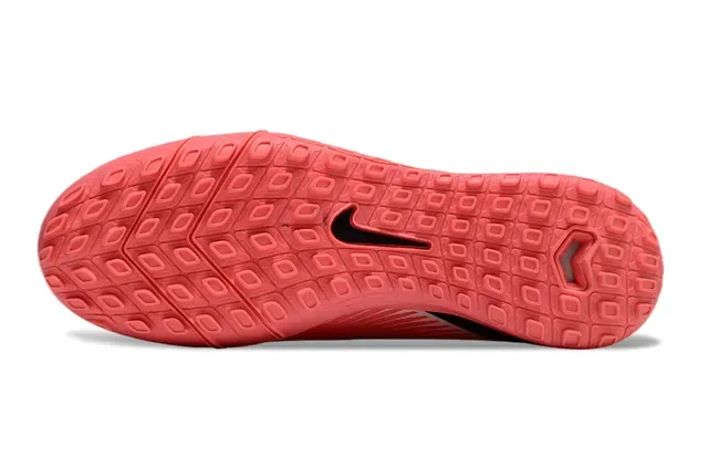 Nike Pink Black High-Cut Sock-Fit Upper Gradient Turf Soccer Shoes 6