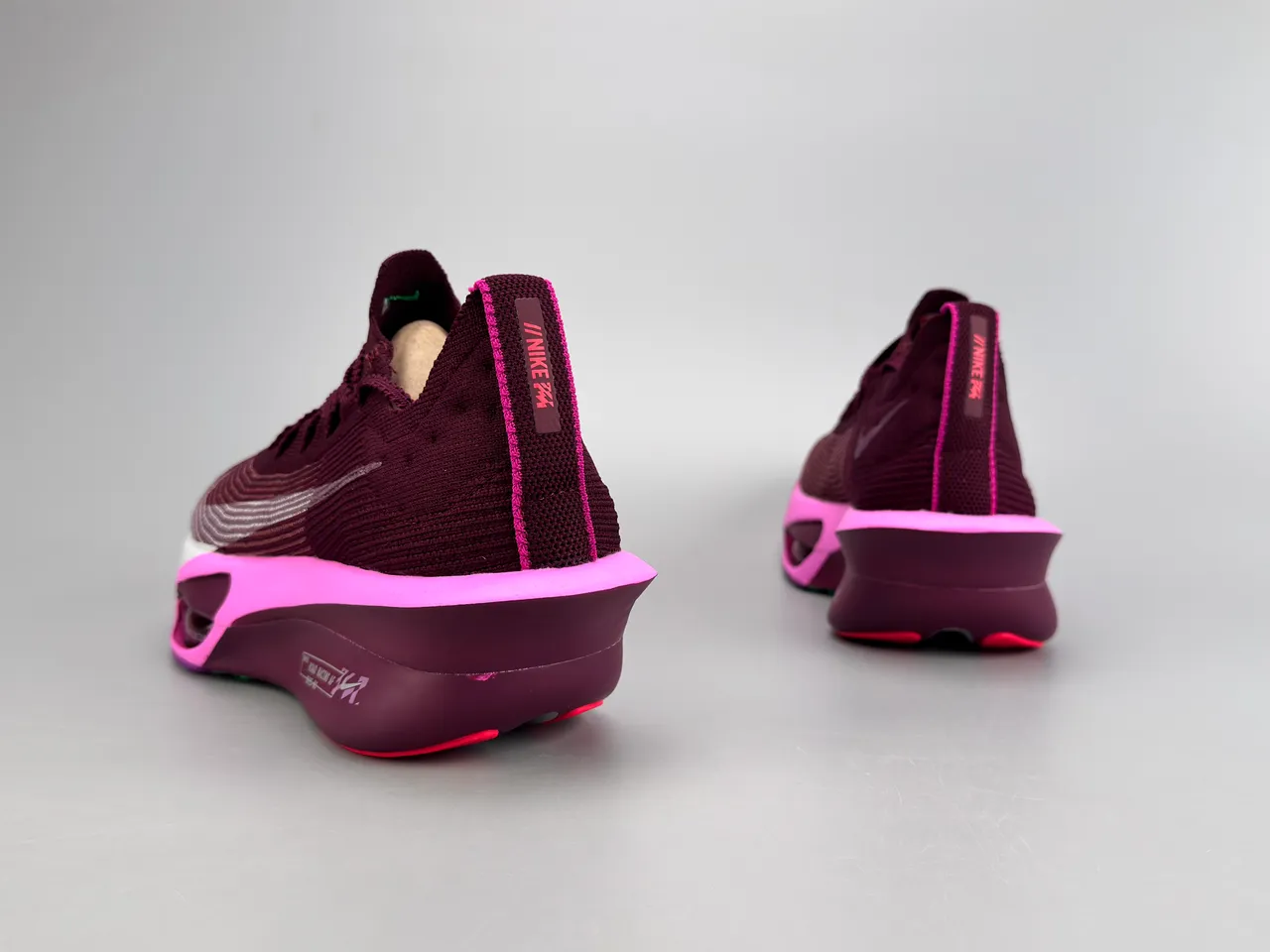 Nike Road Racing AF Burgundy Pink Zapatillas de running 8