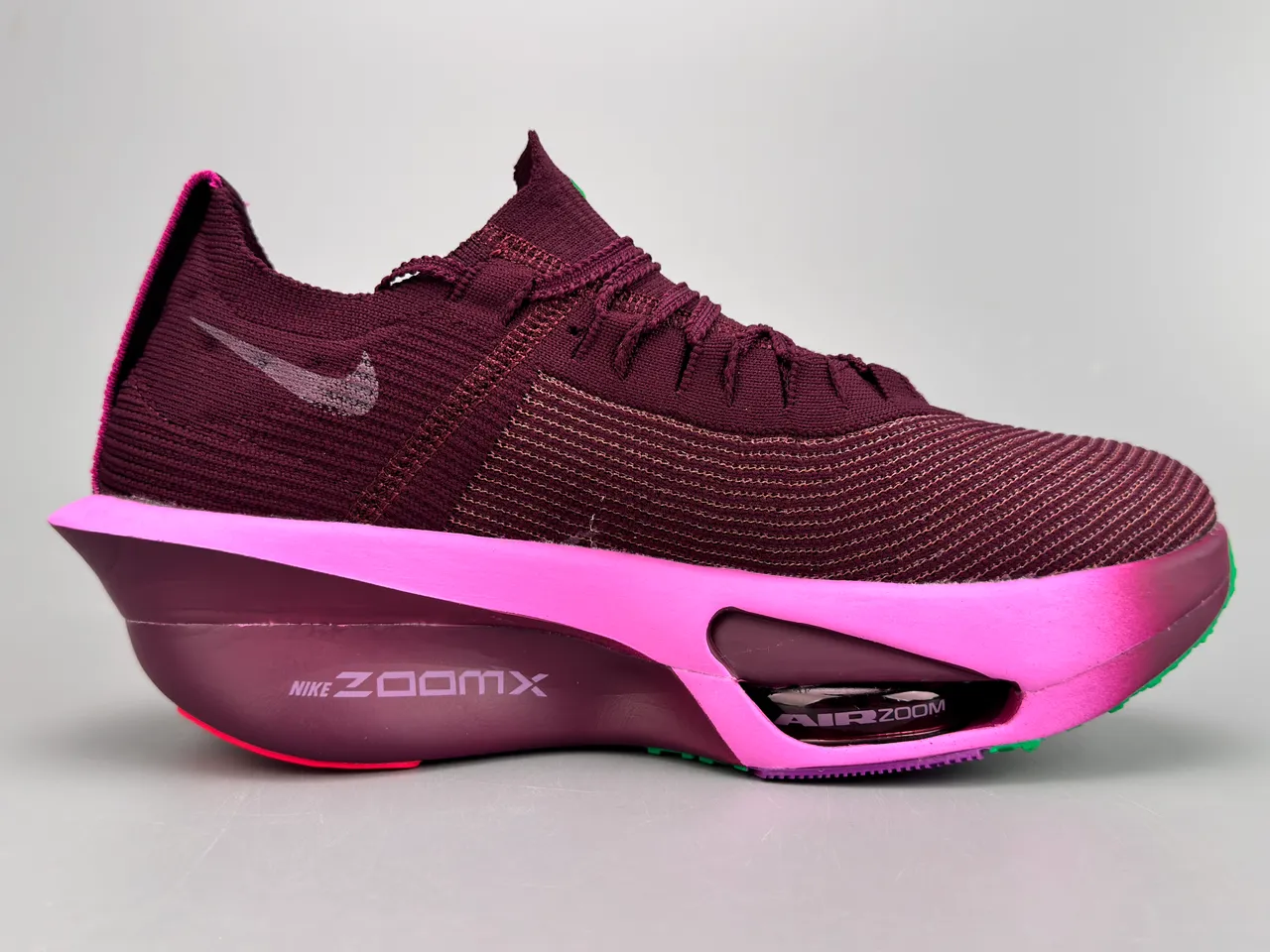 Nike Road Racing AF Burgundy Pink Zapatillas de running 10