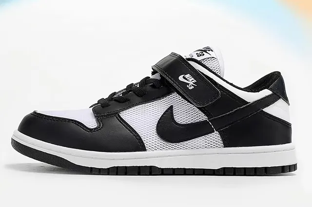 Nike SB Dunk Low Black Purple Orange Skateboard Shoes 4