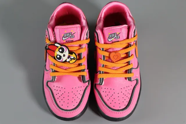 Nike SB Dunk Low Neon Green Black Skateboard Shoes 24