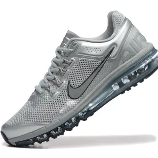Nike Tênis de corrida Cinza Prateado Superior Metálico Malha Perfurada