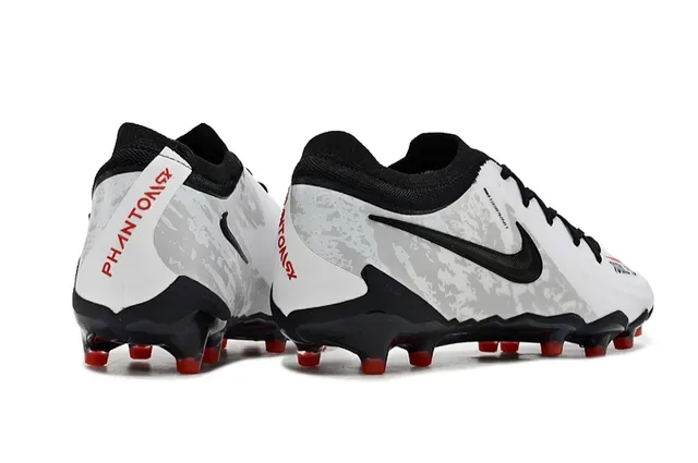 Nike Total 90 সাদা কালো লাল ক্যামো Firm-Ground ফুটবল জুতো 5