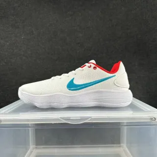 Nike أبيض أزرق أحمر منسوج منخفض الارتفاع نمط حياة أحذية رياضية