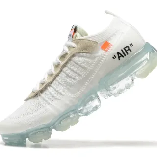 Nike x Off-White Air VaporMax أبيض شفاف النعل حذاء رياضي أسلوب حياة