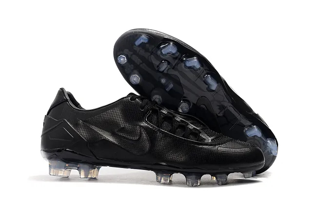 Nike Jaune Noir Bas Synthétique Supérieur Asymétrique Lacet Couverture Sol Ferme Football Chaussures 3