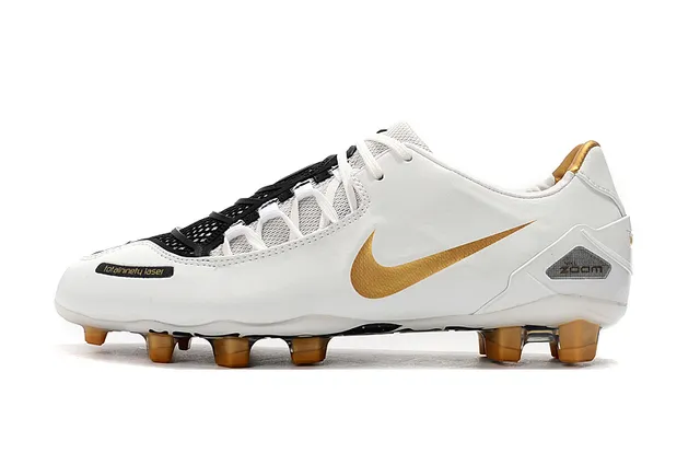 Nike Jaune Noir Bas Synthétique Supérieur Asymétrique Lacet Couverture Sol Ferme Football Chaussures 8