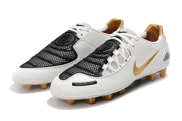 Nike Jaune Noir Bas Synthétique Supérieur Asymétrique Lacet Couverture Sol Ferme Football Chaussures 9