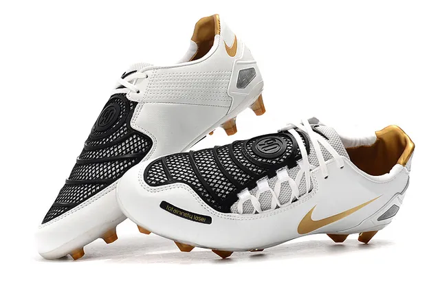 Nike Jaune Noir Bas Synthétique Supérieur Asymétrique Lacet Couverture Sol Ferme Football Chaussures 10