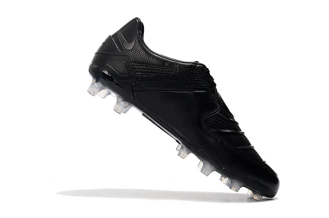 Nike Jaune Noir Bas Synthétique Supérieur Asymétrique Lacet Couverture Sol Ferme Football Chaussures 15