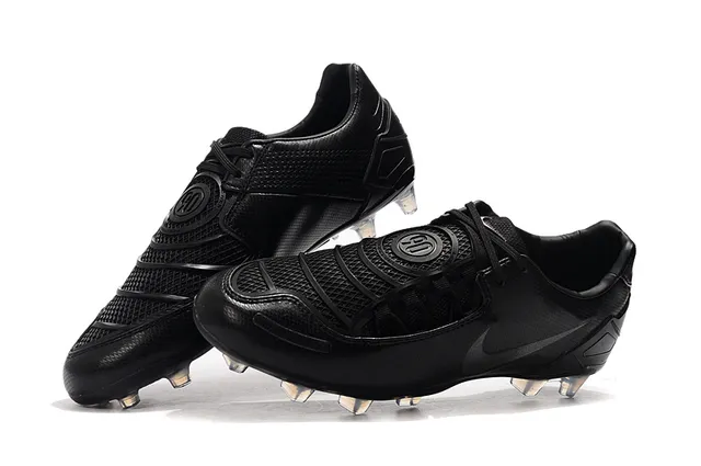 Nike Jaune Noir Bas Synthétique Supérieur Asymétrique Lacet Couverture Sol Ferme Football Chaussures 19