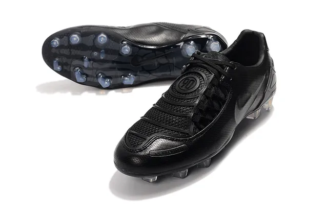 Nike Jaune Noir Bas Synthétique Supérieur Asymétrique Lacet Couverture Sol Ferme Football Chaussures 20