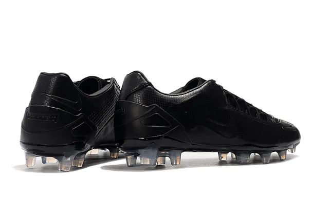 Nike Jaune Noir Bas Synthétique Supérieur Asymétrique Lacet Couverture Sol Ferme Football Chaussures 22