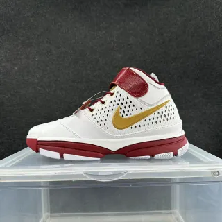 Nike Zoom Kobe 1 White Red Gold बास्केटबॉल जूते