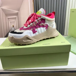 Off-White DDSY-1000 Chunky Runner White Pink Beige Chunky Sneakers