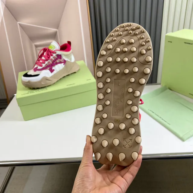 Off-White DDSY-1000 Chunky Runner 白色粉色米色 Chunky Sneakers 2