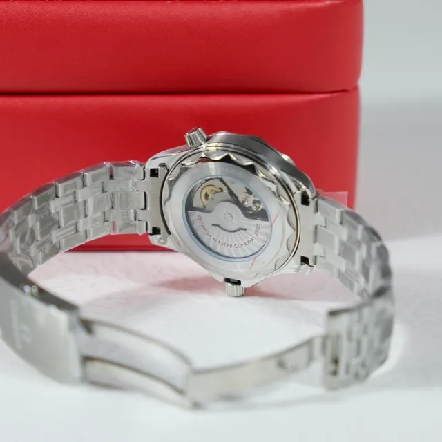 Omega Seamaster Professional Black Wave Dial Mechanical Watch 3