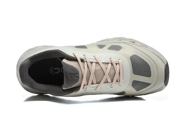 On Cloudmonster Beige Gris zapatillas 3