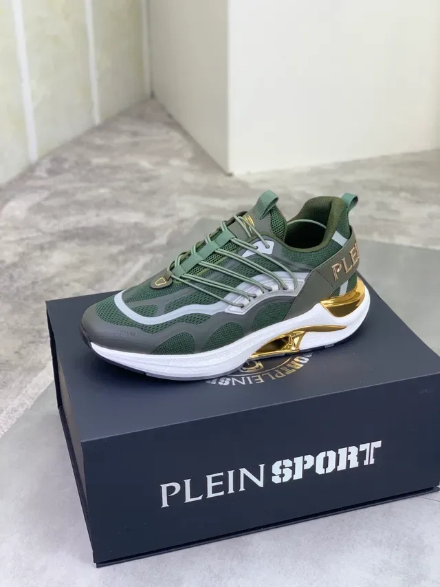 Philipp Plein Airpressure Gen.K04 Tênis Lifestyle Verde Oliva 4
