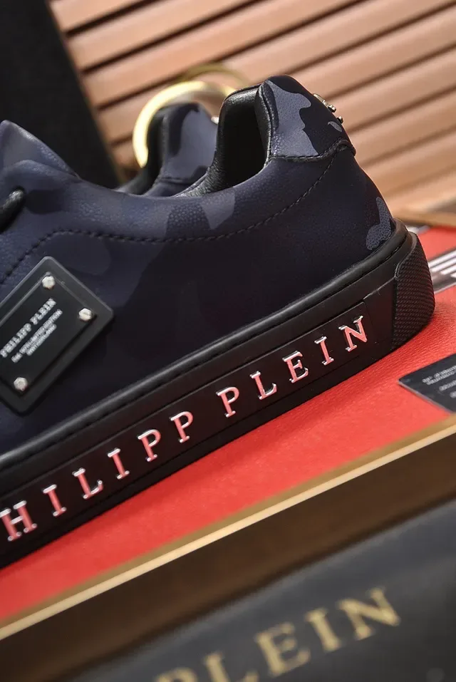 Philipp Plein Camo-Print Leather Lifestyle Sneakers 2